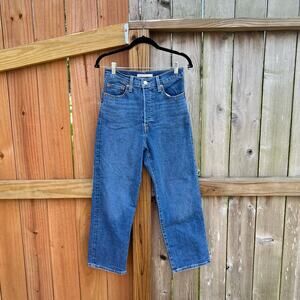 Levi's Blue Straight Leg Women's Jeans